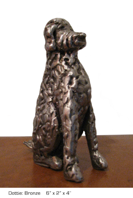 dog sculpture